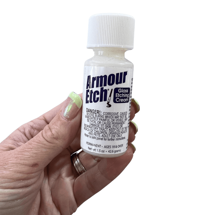 Armor Etch 1.5oz Glass Etching Cream | Bulk Buy Decor Reversible Hand Towel | Towel Collective | Cody, WY