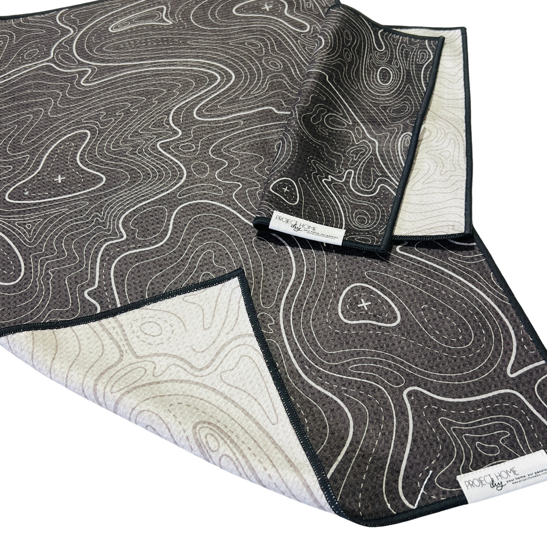 Elevated | Waffle Weave Microfiber Towels Kitchen & Bath Hand Towels Reversible Hand Towel | Towel Collective | Cody, WY