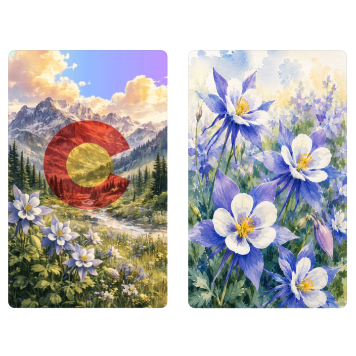 Rocky Mountain Bloom | Waffle Weave Microfiber Towels Kitchen & Bath