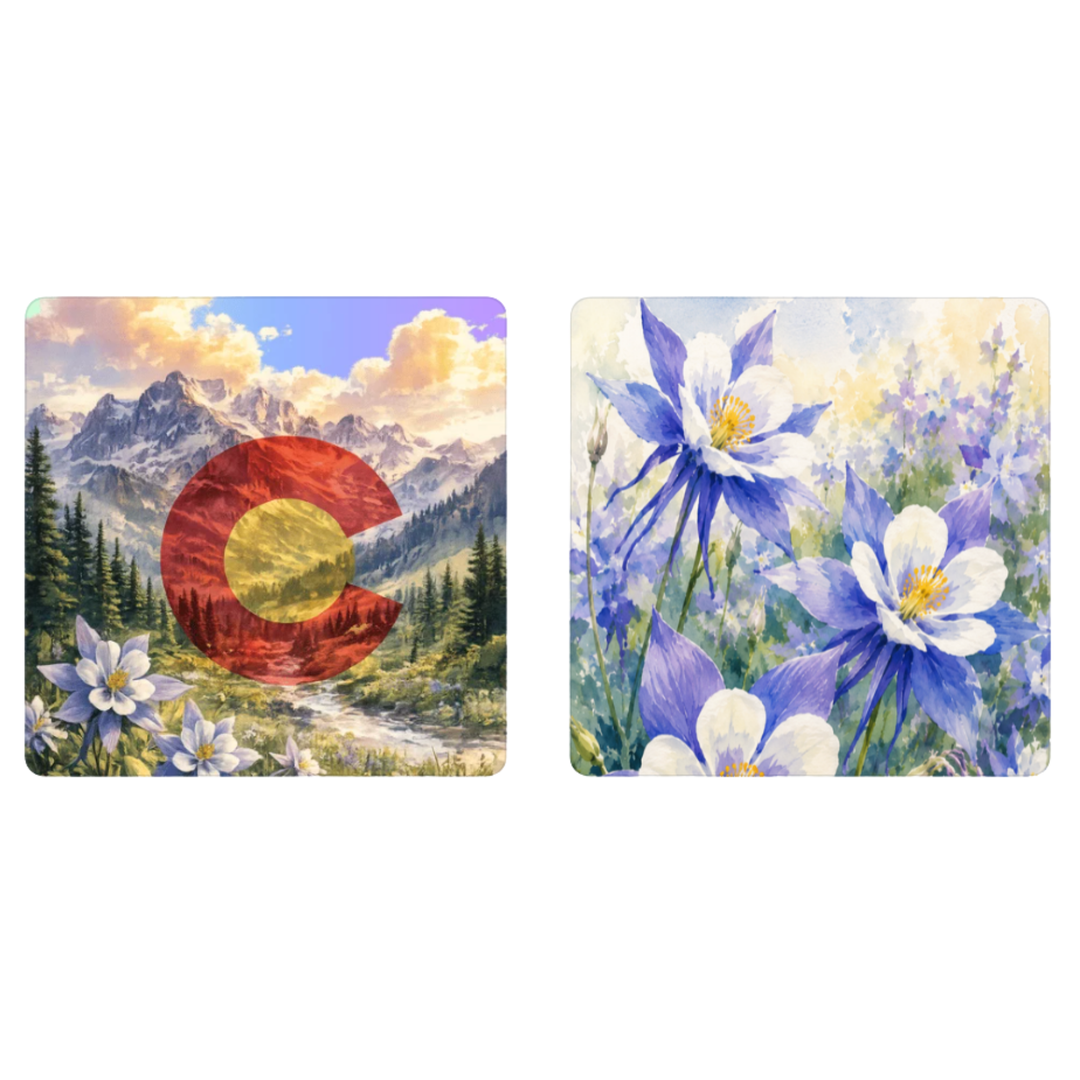 Rocky Mountain Bloom | Waffle Weave Microfiber Towels Kitchen & Bath