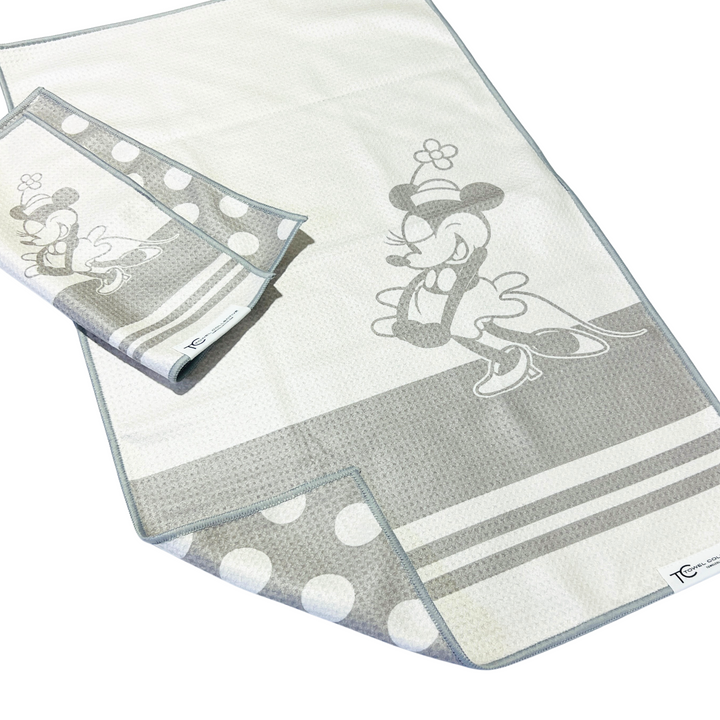 Polka Min | Waffle Weave Microfiber Towels Kitchen & Bath Hand Towels Reversible Hand Towel | Towel Collective | Cody, WY