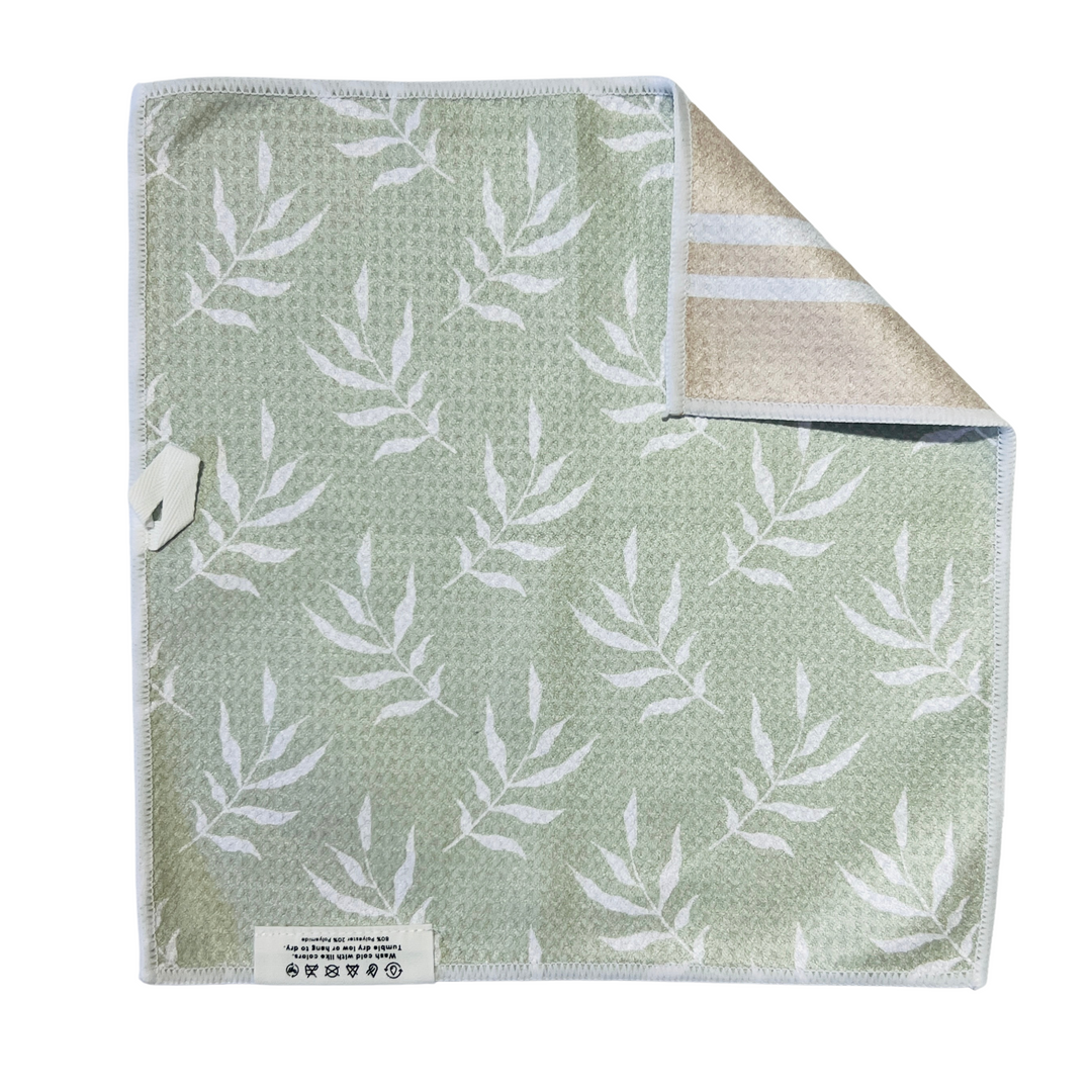 Pure Linen | Waffle Weave Microfiber Towels Kitchen & Bath Hand Towels Reversible Hand Towel | Towel Collective | Cody, WY