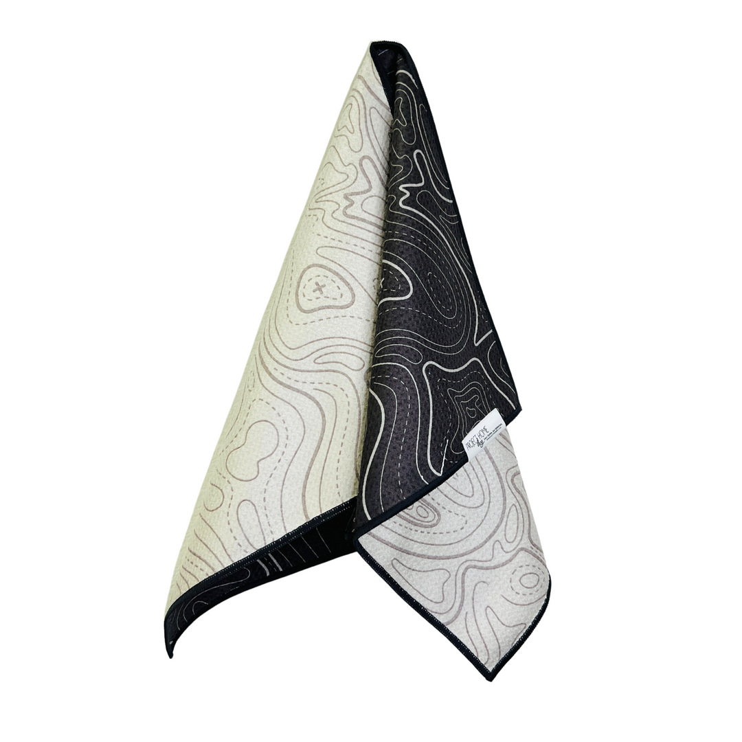 Elevated | Waffle Weave Microfiber Towels Kitchen & Bath Hand Towels Reversible Hand Towel | Towel Collective | Cody, WY