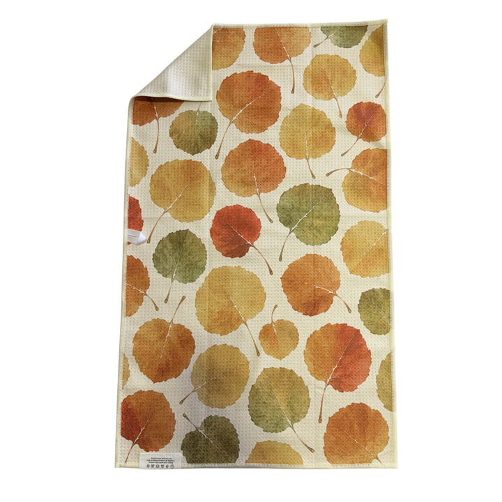 Falling Aspen | Waffle Weave Microfiber Towels Kitchen & Bath