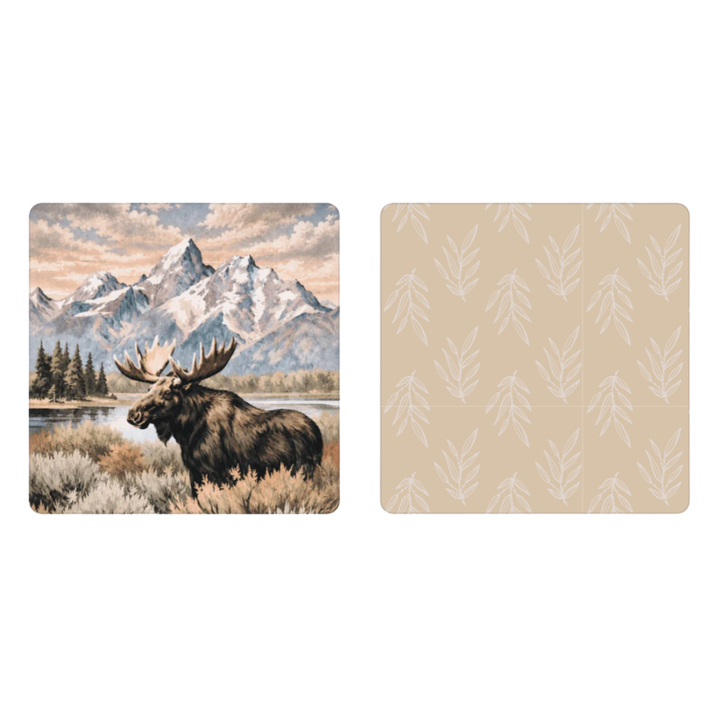 On Moose Time | Waffle Weave Microfiber Towels Kitchen & Bath
