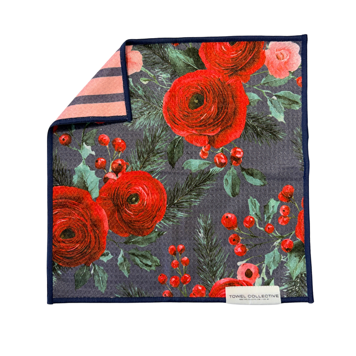 Winter Garden | Waffle Weave Microfiber Towels Kitchen & Bath
