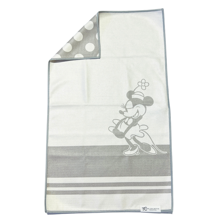 Polka Min | Waffle Weave Microfiber Towels Kitchen & Bath Hand Towels Reversible Hand Towel | Towel Collective | Cody, WY
