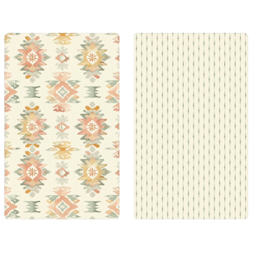 Desert Ikat | Waffle Weave Microfiber Towels Kitchen & Bath