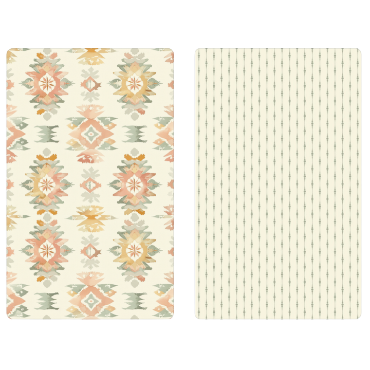 Desert Ikat | Waffle Weave Microfiber Towels Kitchen & Bath