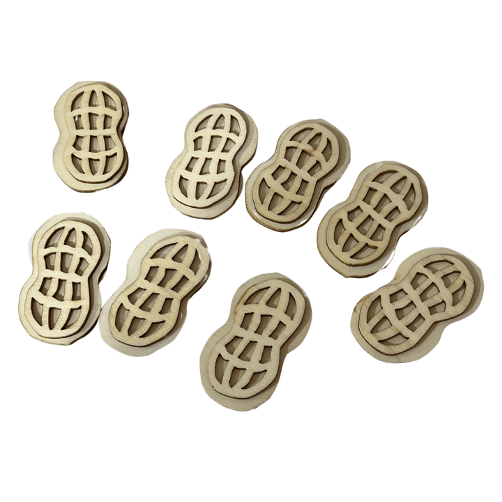 Peanut Garland 8 Piece Set| Bulk Buy Decor Reversible Hand Towel | Towel Collective | Cody, WY