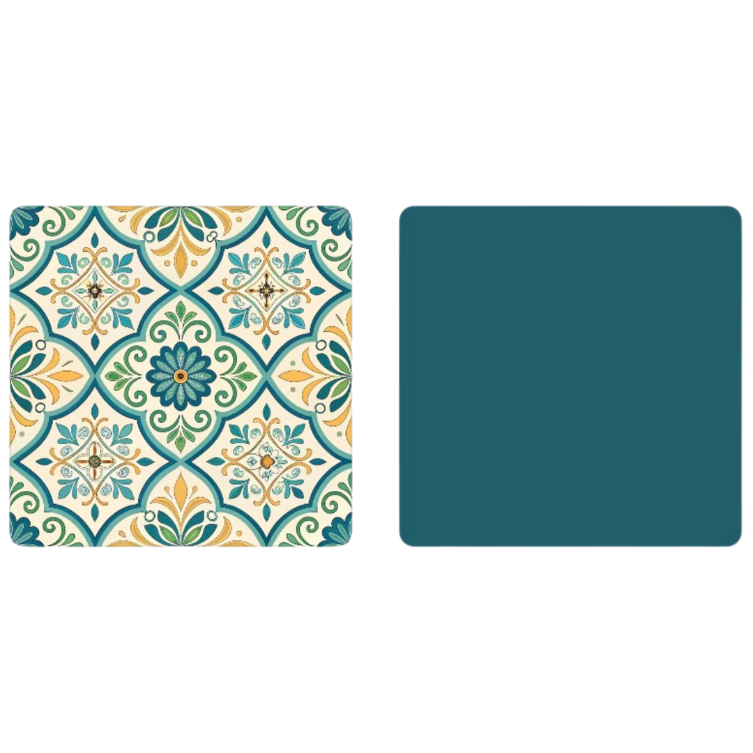 Turquoise Tile | Waffle Weave Microfiber Towels Kitchen & Bath