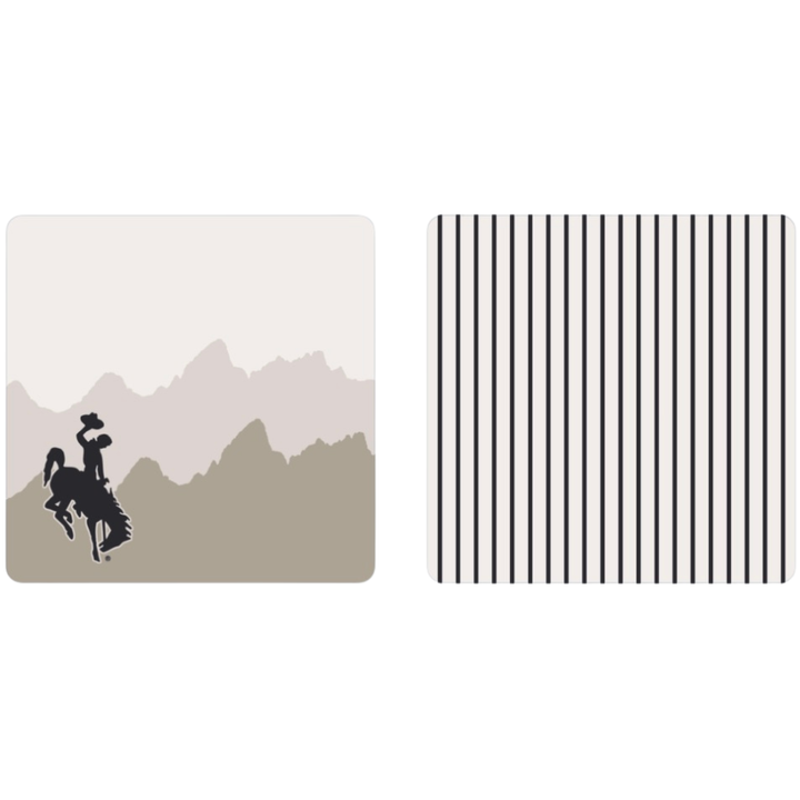 Neutral Cowboy | Waffle Weave Microfiber Towels Kitchen & Bath - Washcloth Reversible Hand Towel | Towel Collective | Cody, WY