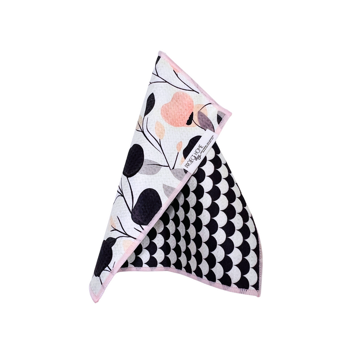 Soft Petals | Waffle Weave Microfiber Towels Kitchen & Bath Hand Towels Reversible Hand Towel | Towel Collective | Cody, WY