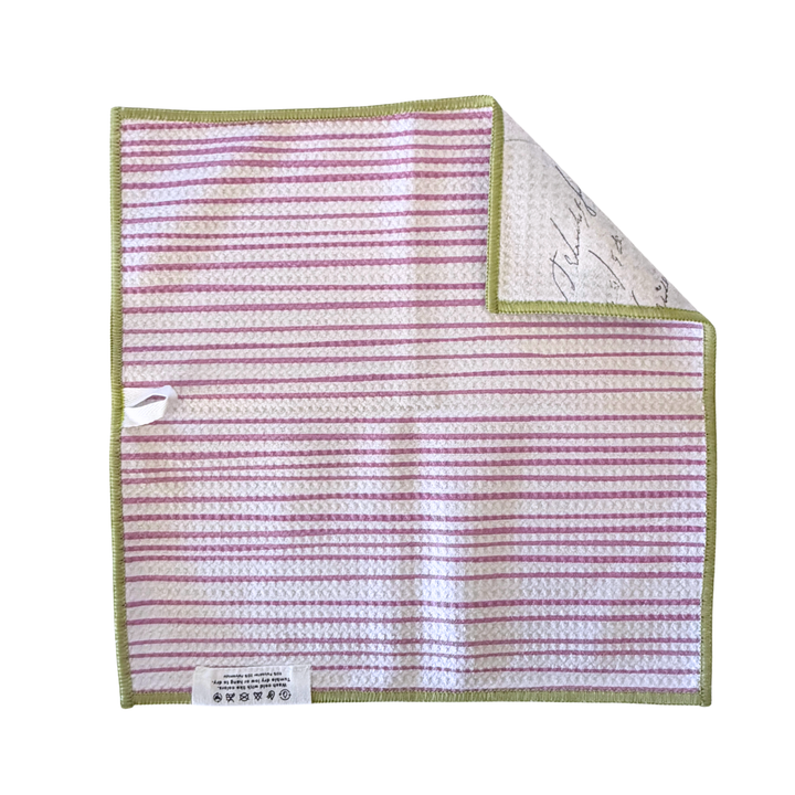 Lilac Lines | Waffle Weave Microfiber Towels Kitchen & Bath