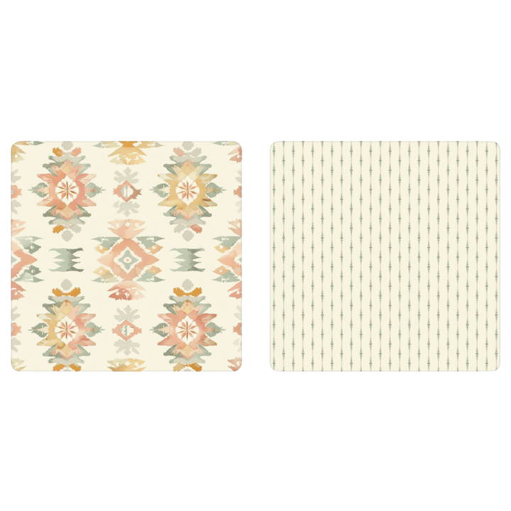 Desert Ikat | Waffle Weave Microfiber Towels Kitchen & Bath