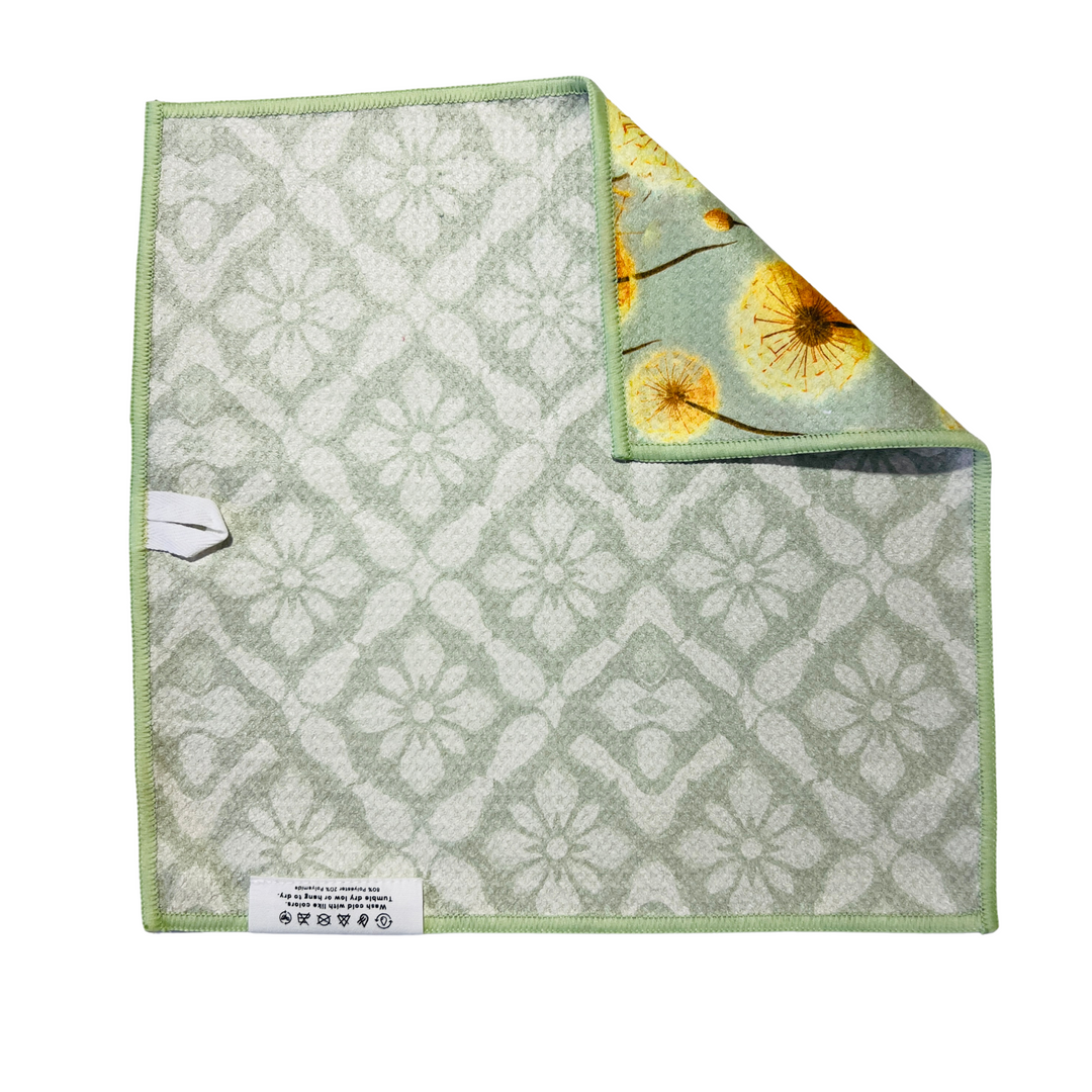Floating Wishes | Waffle Weave Microfiber Towels Kitchen & Bath Hand Towels Reversible Hand Towel | Towel Collective | Cody, WY