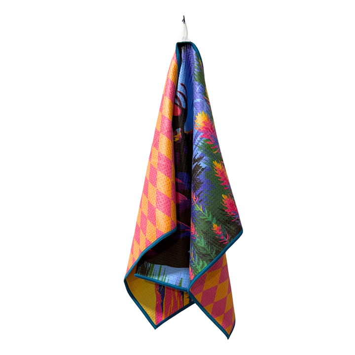 Wildlight Moose | Waffle Weave Microfiber Towels Kitchen & Bath