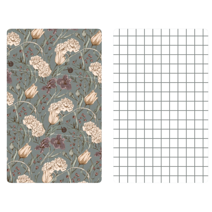 Apothecary Floral | Waffle Weave Microfiber Towels Kitchen & Bath Reversible Hand Towel | Towel Collective | Cody, WY