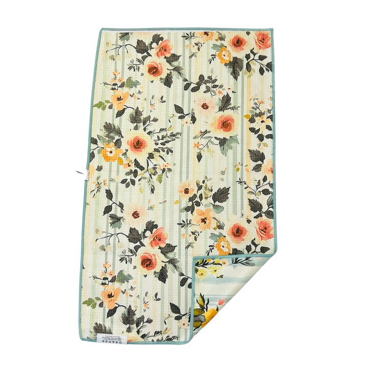 Farmhouse Blue | Waffle Weave Microfiber Towels Kitchen & Bath Hand Towels Reversible Hand Towel | Towel Collective | Cody, WY