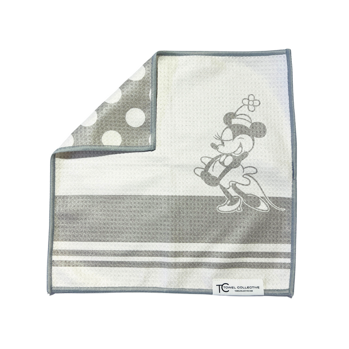 Polka Min | Waffle Weave Microfiber Towels Kitchen & Bath Hand Towels Reversible Hand Towel | Towel Collective | Cody, WY