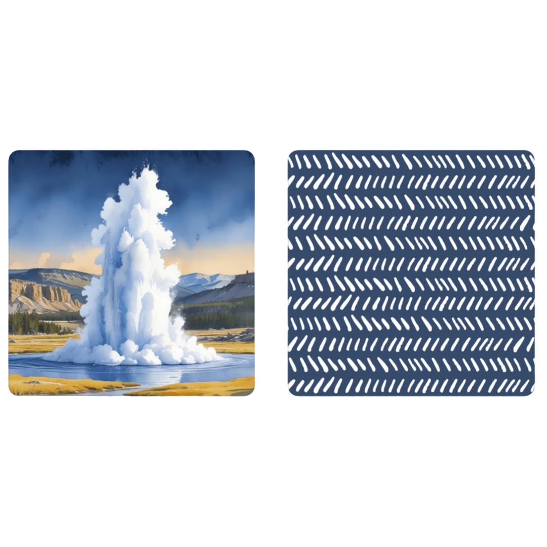 Old Faithful | Yellowstone Collection | Waffle Weave Microfiber Towels Kitchen & Bath Hand Towels Reversible Hand Towel | Towel Collective | Cody, WY