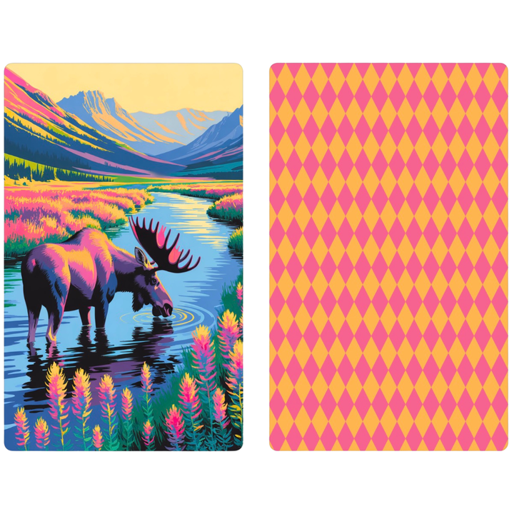 Wildlight Moose | Waffle Weave Microfiber Towels Kitchen & Bath