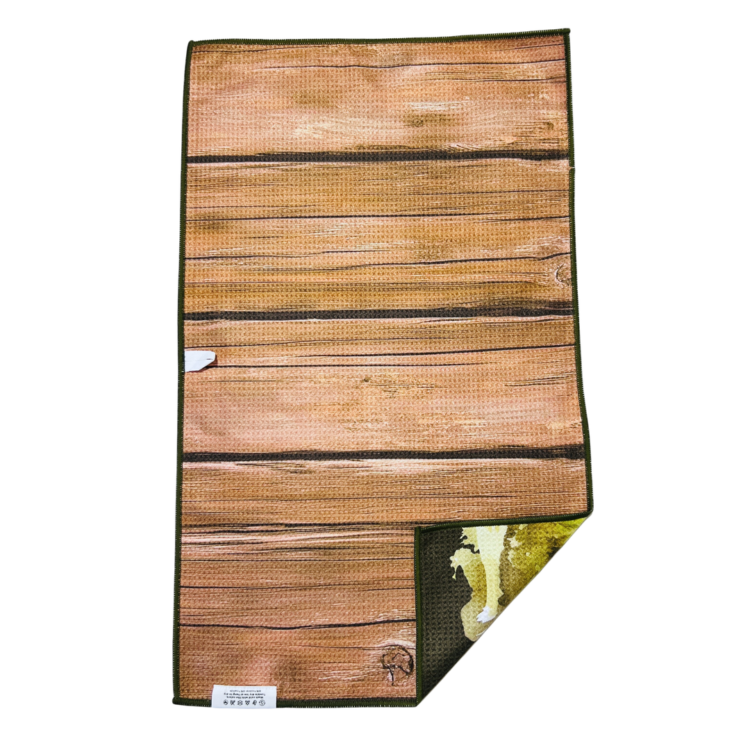 Ranch Ride | Waffle Weave Microfiber Towels Kitchen & Bath Hand Towels Reversible Hand Towel | Towel Collective | Cody, WY