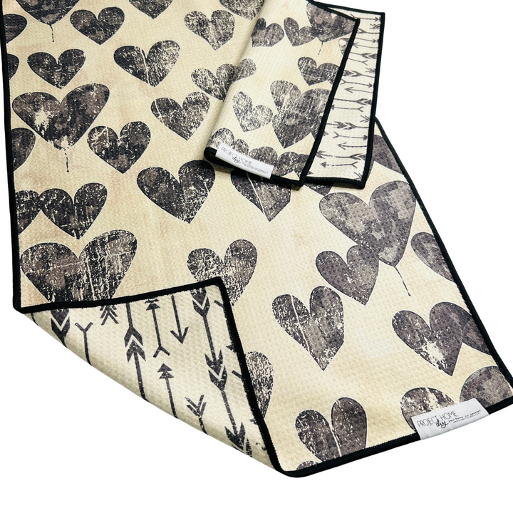 Makes Me Quiver | Waffle Weave Microfiber Towels Kitchen & Bath Hand Towels Reversible Hand Towel | Towel Collective | Cody, WY