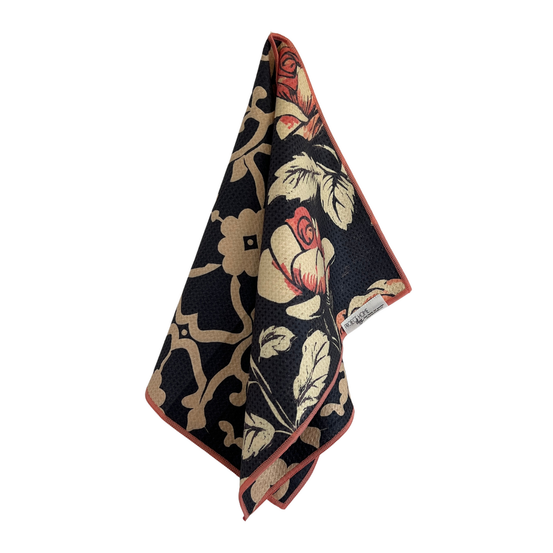 Rose All Day | Waffle Weave Microfiber Towels Kitchen & Bath Hand Towels Reversible Hand Towel | Towel Collective | Cody, WY