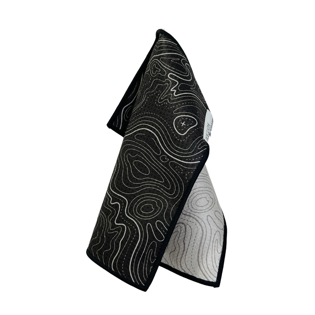 Elevated | Waffle Weave Microfiber Towels Kitchen & Bath Hand Towels Reversible Hand Towel | Towel Collective | Cody, WY