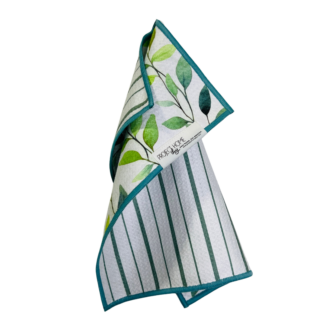 It's a Vine Time | Waffle Weave Microfiber Towels Kitchen & Bath Hand Towels Reversible Hand Towel | Towel Collective | Cody, WY