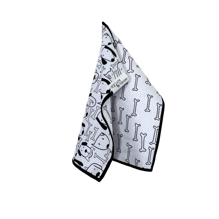 Dogtastic | Waffle Weave Microfiber Towels Kitchen & Bath Hand Towels Reversible Hand Towel | Towel Collective | Cody, WY