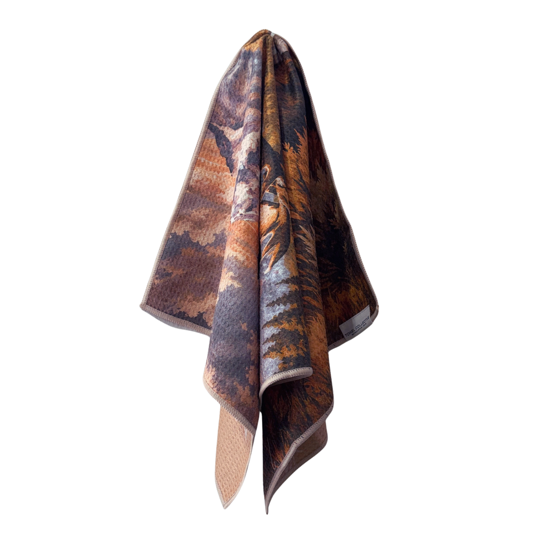 On Moose Time | Waffle Weave Microfiber Towels Kitchen & Bath