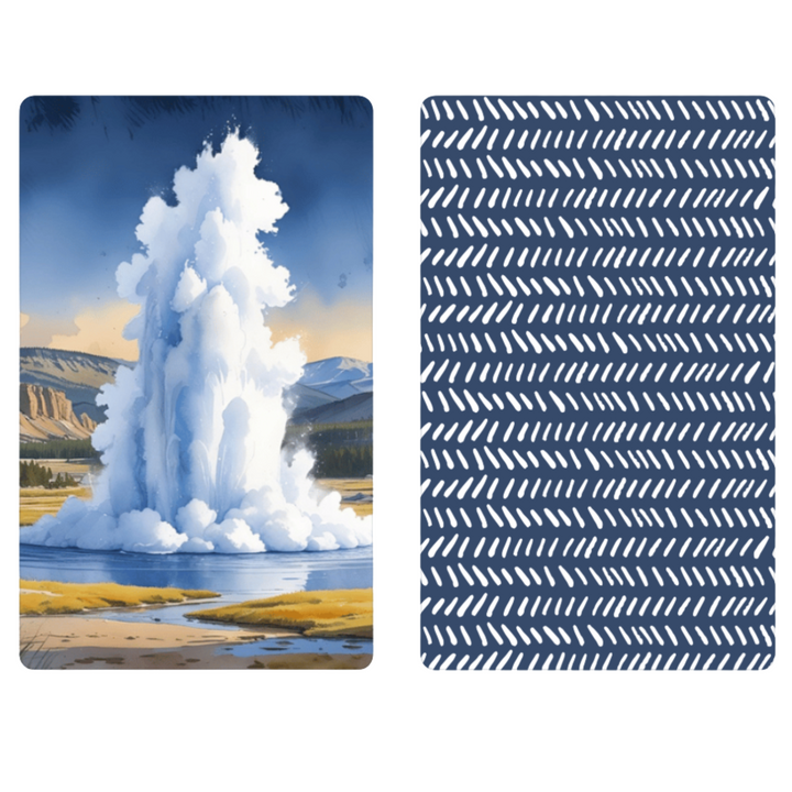 Old Faithful | Yellowstone Collection | Waffle Weave Microfiber Towels Kitchen & Bath Hand Towels Reversible Hand Towel | Towel Collective | Cody, WY