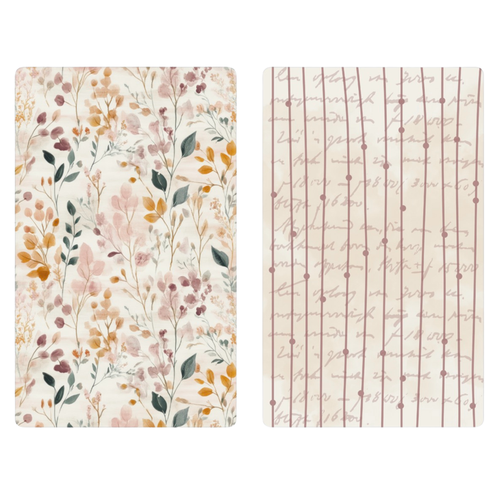 Vintage Floral | Waffle Weave Microfiber Towels Kitchen & Bath Hand Towels Reversible Hand Towel | Towel Collective | Cody, WY