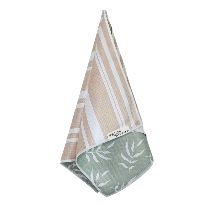 Pure Linen | Waffle Weave Microfiber Towels Kitchen & Bath Hand Towels Reversible Hand Towel | Towel Collective | Cody, WY