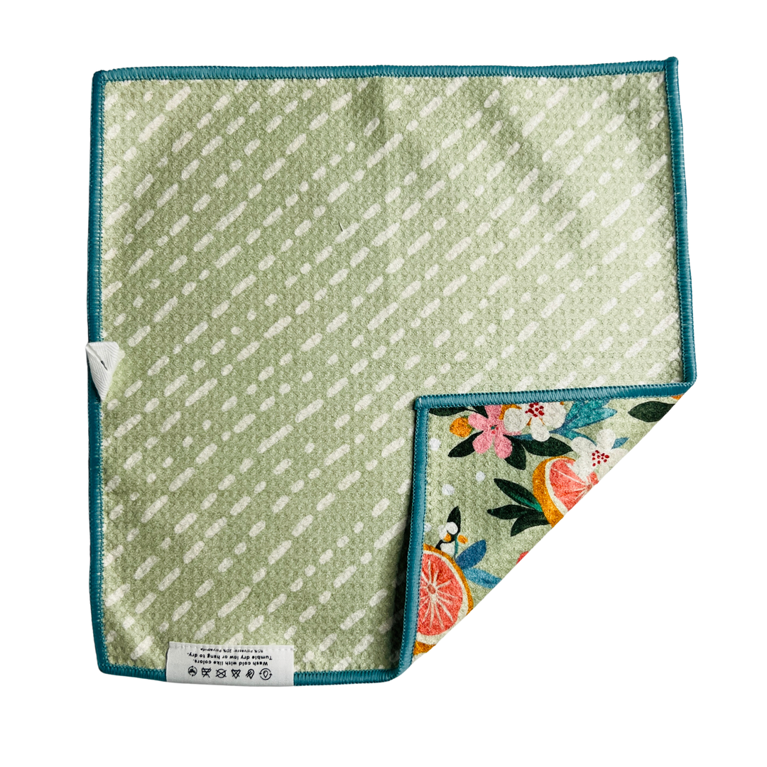 Orange Ya Glad | Waffle Weave Microfiber Towels Kitchen & Bath Hand Towels Reversible Hand Towel | Towel Collective | Cody, WY