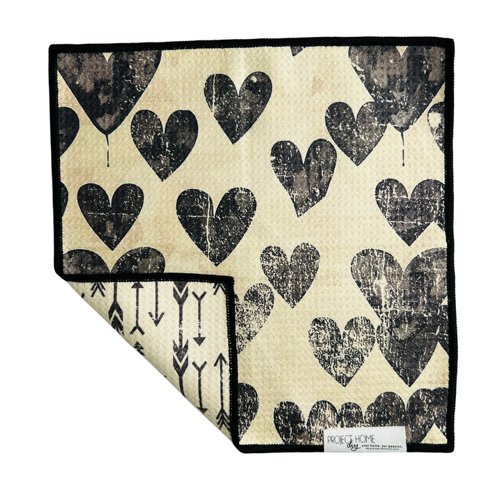 Makes Me Quiver | Waffle Weave Microfiber Towels Kitchen & Bath Hand Towels Reversible Hand Towel | Towel Collective | Cody, WY