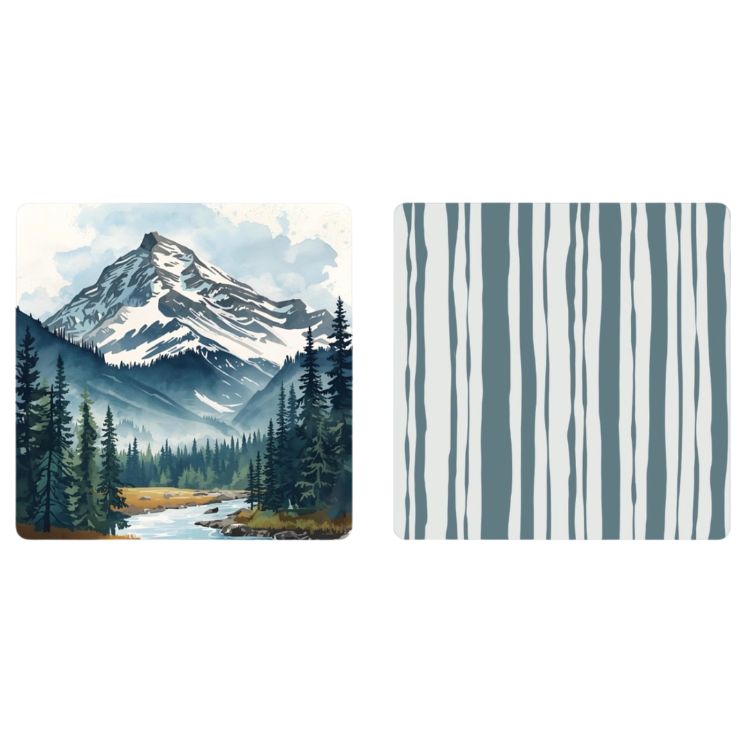 Lone Peak | Waffle Weave Microfiber Towels Kitchen & Bath Reversible Hand Towel | Towel Collective | Cody, WY