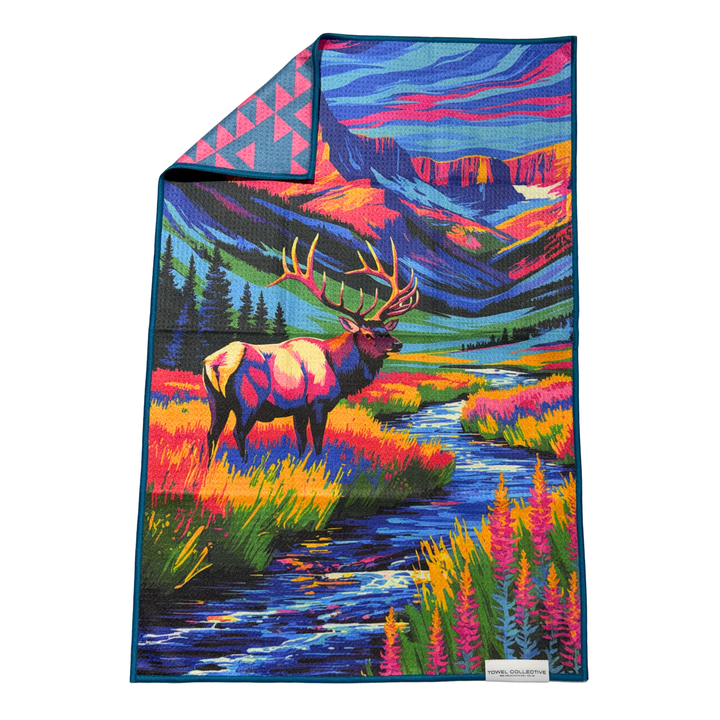 Elk Valley | Waffle Weave Microfiber Towels Kitchen & Bath