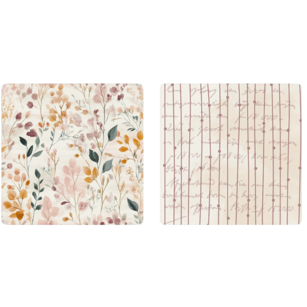 Vintage Floral | Waffle Weave Microfiber Towels Kitchen & Bath Hand Towels Reversible Hand Towel | Towel Collective | Cody, WY