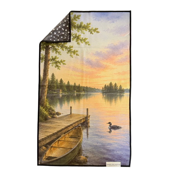 Looney | Waffle Weave Microfiber Towels Kitchen & Bath