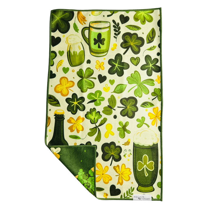 Pot O' Gold | Waffle Weave Microfiber Towels Kitchen & Bath Hand Towels Reversible Hand Towel | Towel Collective | Cody, WY