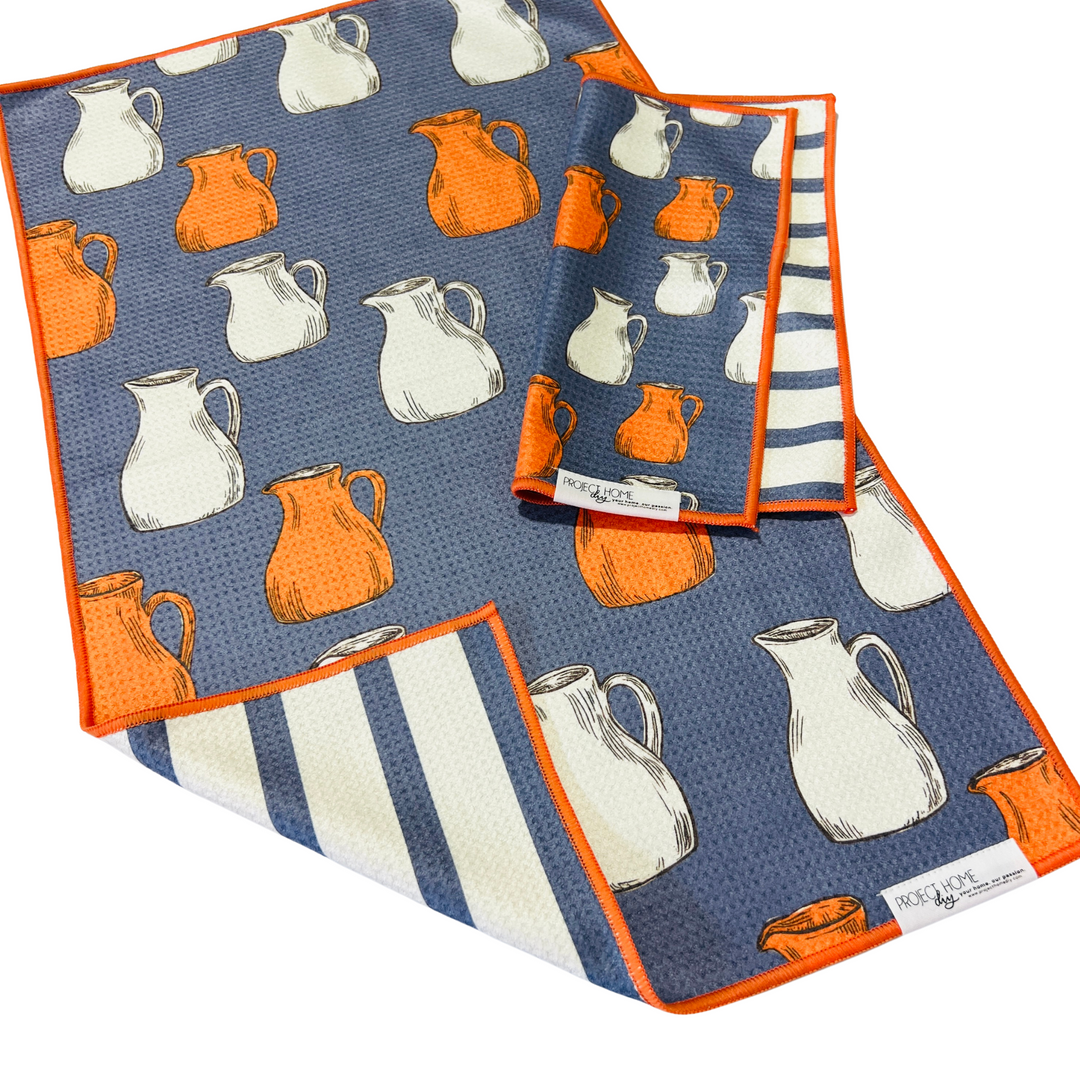 Milk Pot | Waffle Weave Microfiber Towels Kitchen & Bath Hand Towels Reversible Hand Towel | Towel Collective | Cody, WY