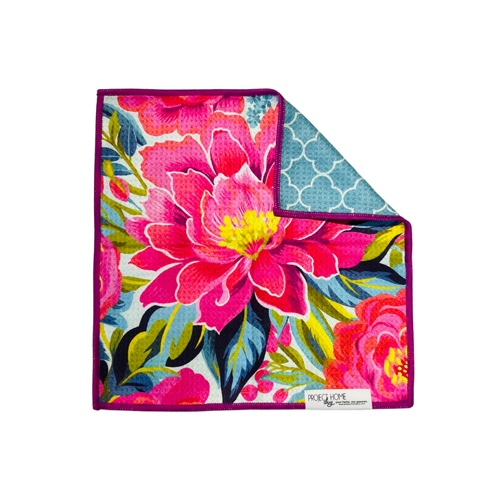 Flourish | Waffle Weave Microfiber Towels Kitchen & Bath Hand Towels Reversible Hand Towel | Towel Collective | Cody, WY