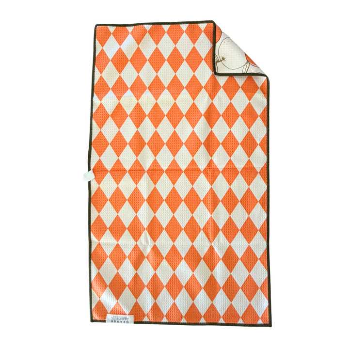 Dressed in Orange | Waffle Weave Microfiber Towels Kitchen & Bath