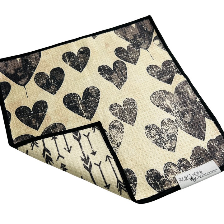 Makes Me Quiver | Waffle Weave Microfiber Towels Kitchen & Bath Hand Towels Reversible Hand Towel | Towel Collective | Cody, WY