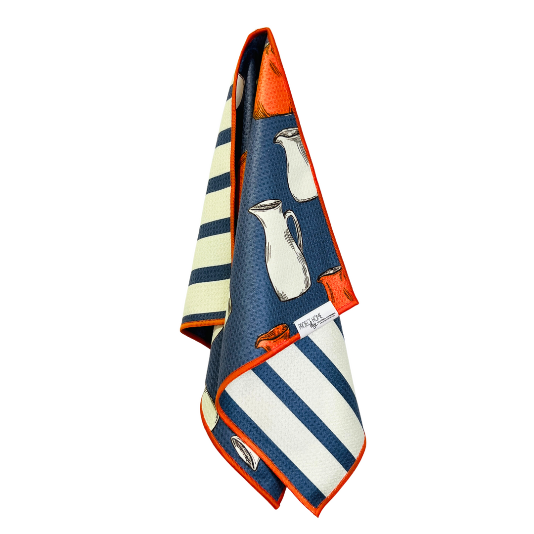 Milk Pot | Waffle Weave Microfiber Towels Kitchen & Bath Hand Towels Reversible Hand Towel | Towel Collective | Cody, WY