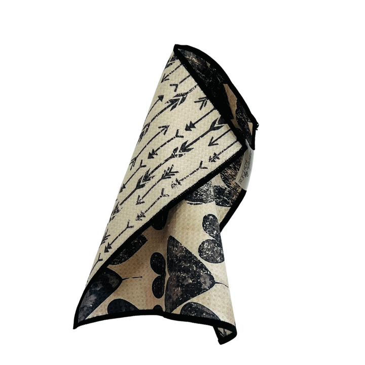 Makes Me Quiver | Waffle Weave Microfiber Towels Kitchen & Bath Hand Towels Reversible Hand Towel | Towel Collective | Cody, WY