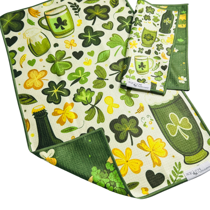 Pot O' Gold | Waffle Weave Microfiber Towels Kitchen & Bath Hand Towels Reversible Hand Towel | Towel Collective | Cody, WY